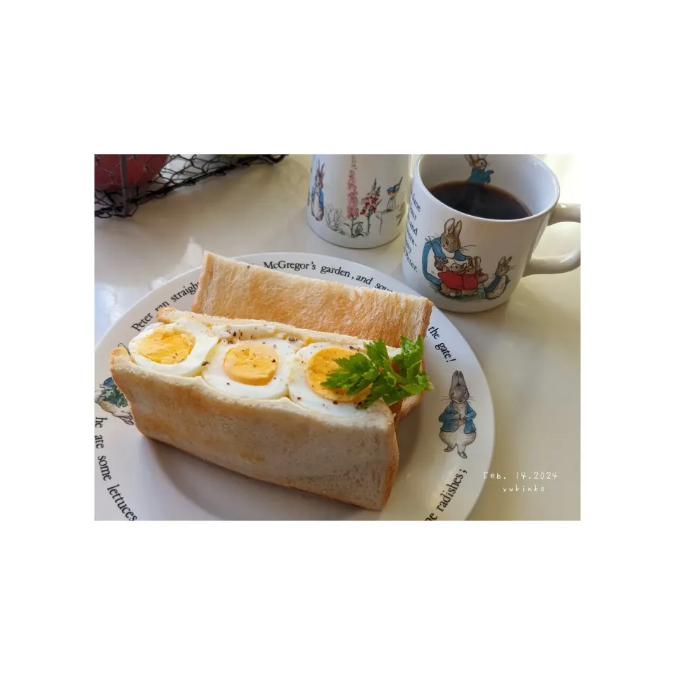 Snapdishの料理写真:朝ごパン♡|U-YUKIさん