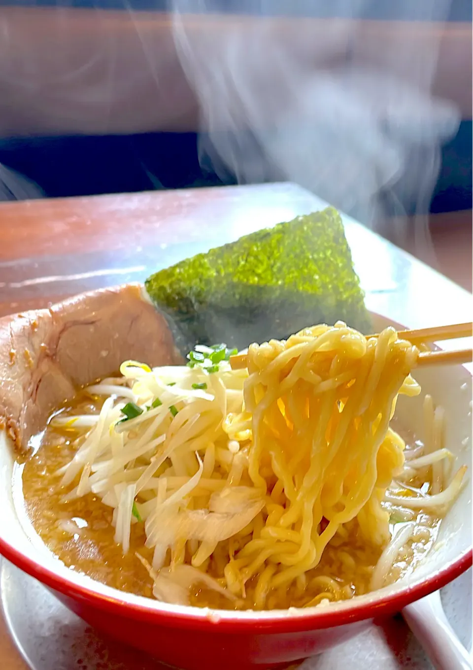 だるまやの背脂ラーメン、ハーフサイズ|atos1205さん