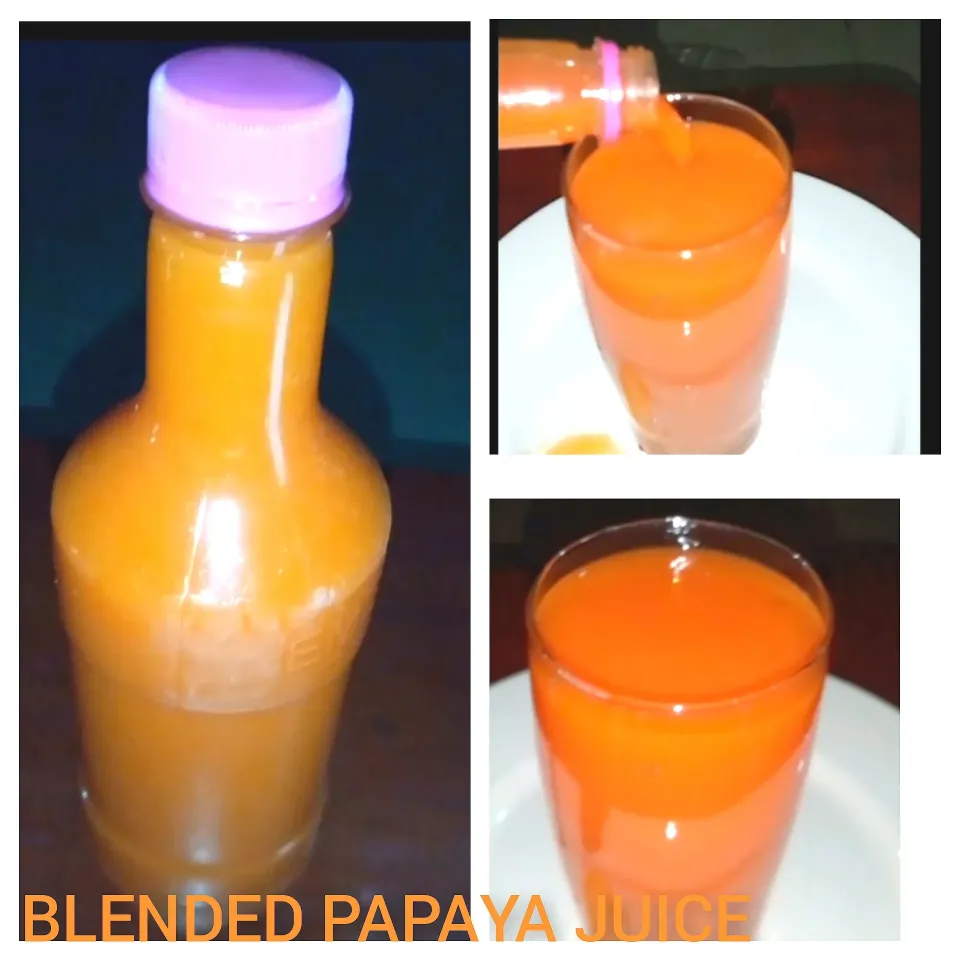 Papaya juice with ginger and black pepper|Chioma Anyanwuさん