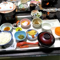 Snapdishの料理写真:旅館の朝ごはん|ぼるぴぃ〜さん