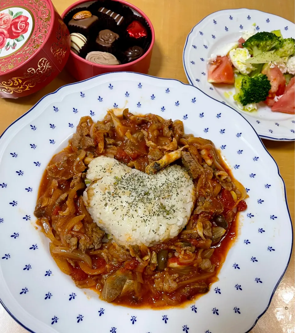 バレンタインディナー🍽️|sana.ayaさん