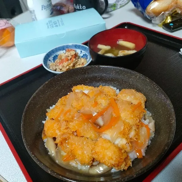 あんかけイカフライ丼。|ariyo4200さん