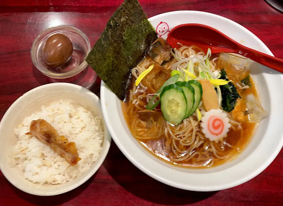 つったいラーメン＋茶玉子＋ランチごはん@麺ダイニングととこ|morimi32さん