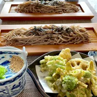 Snapdishの料理写真:天ぷら蕎麦