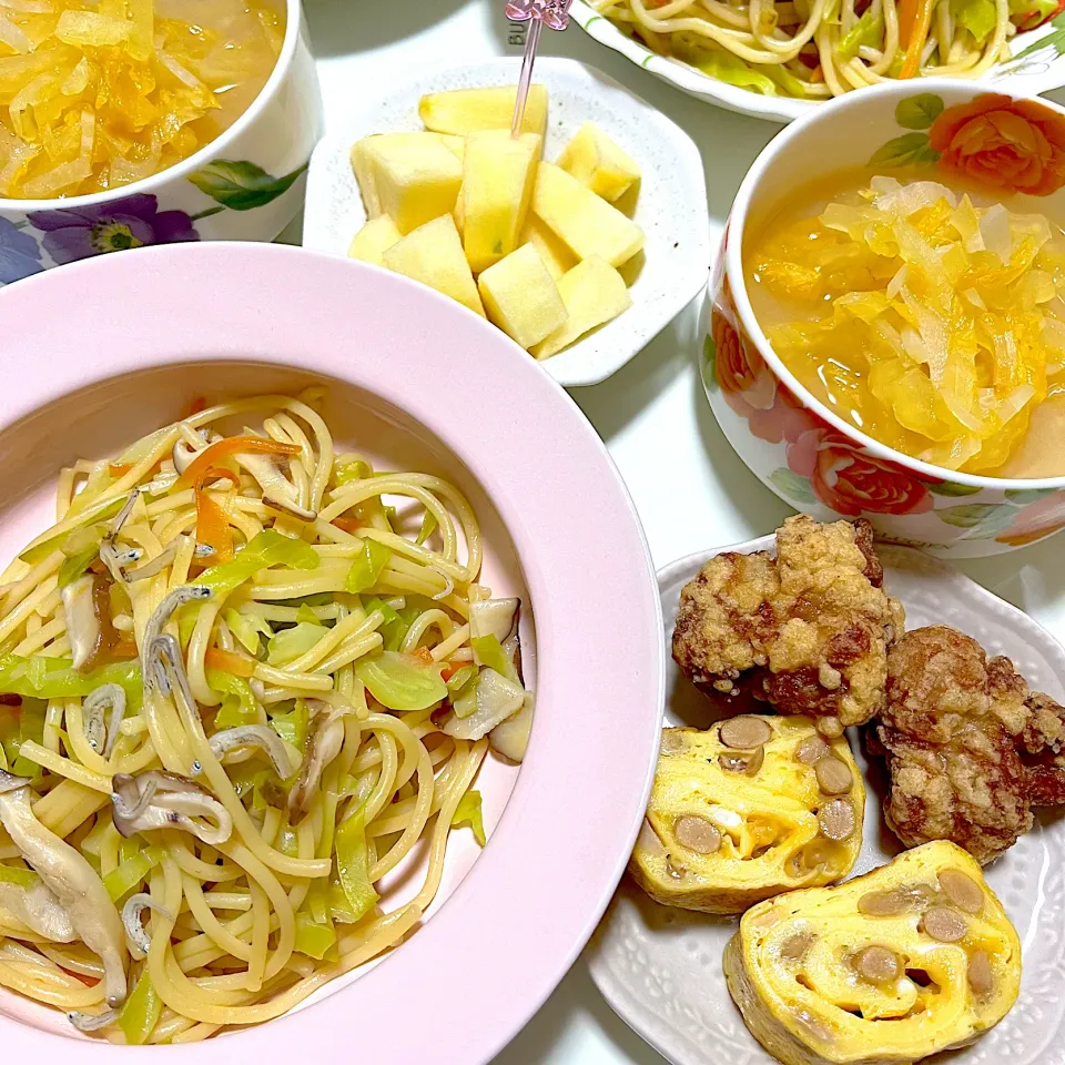 3歳児晩ご飯　#和風パスタ|Kahoさん