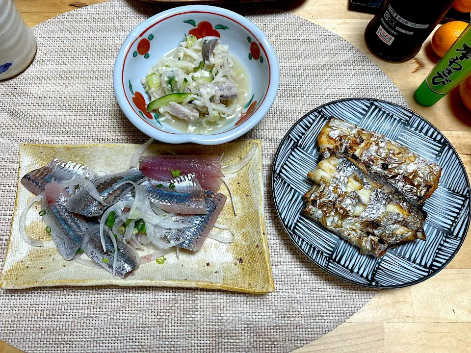 Snapdishの料理写真:お魚づくし|めぐみさん