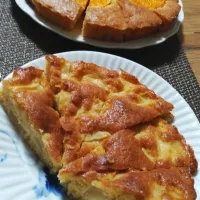 Snapdishの料理写真:りんご🍎入りパウンドケーキ
金柑&オレンジケーキ|nobukoさん