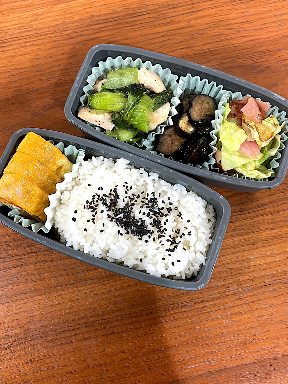 Snapdishの料理写真:2024/2/16 高1息子弁当|こうれい母さん