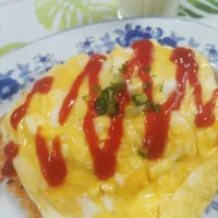 Snapdishの料理写真:トロトロオムライス🍅🍳🍚