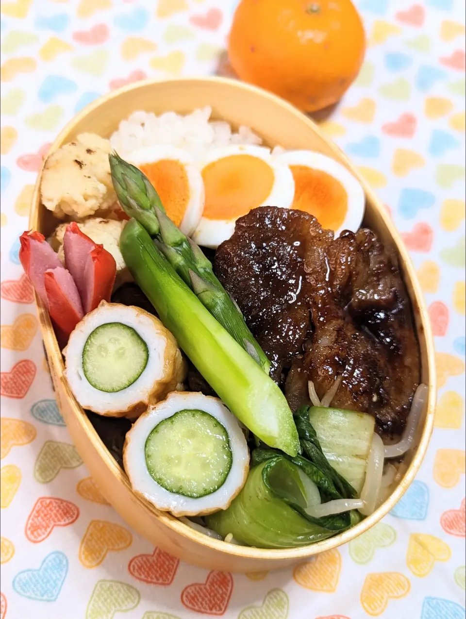 本日のお弁当〜野菜もりもり弁当|f.1125beさん