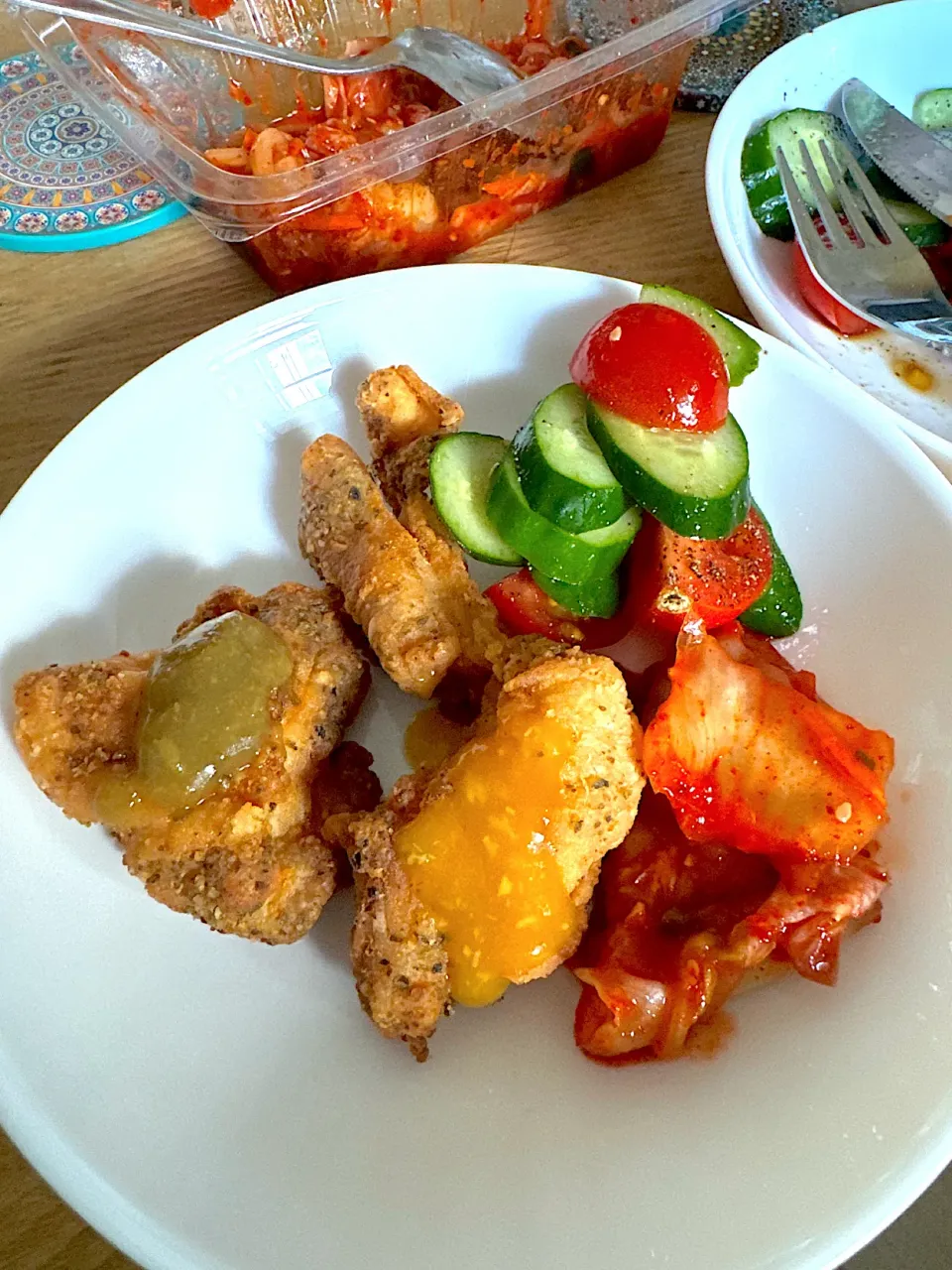 Fried chicken kimchi|yeni kartikasariさん