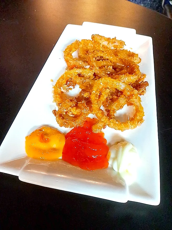 crispy onion fried|Logeswary Rayappanさん