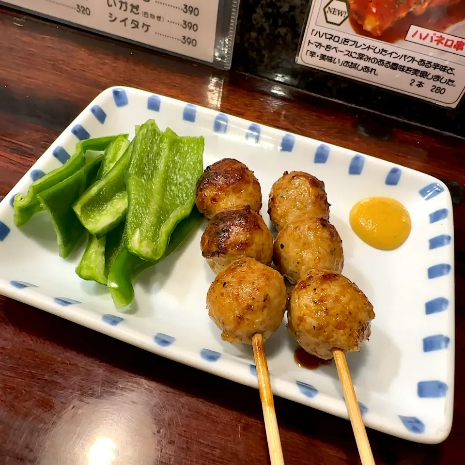 Snapdishの料理写真:つくねピーマン|Bingo!さん