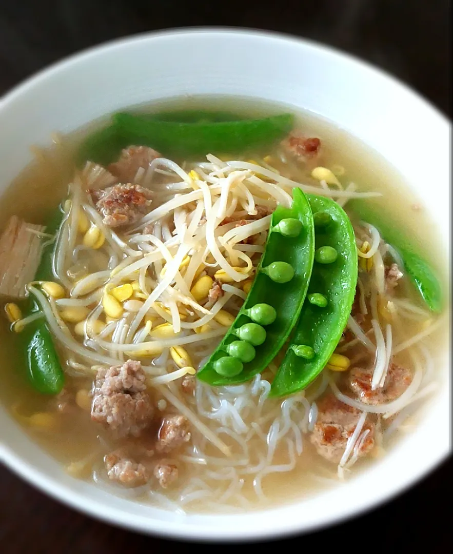 Snapdishの料理写真:しらたきラーメン|きつねさん