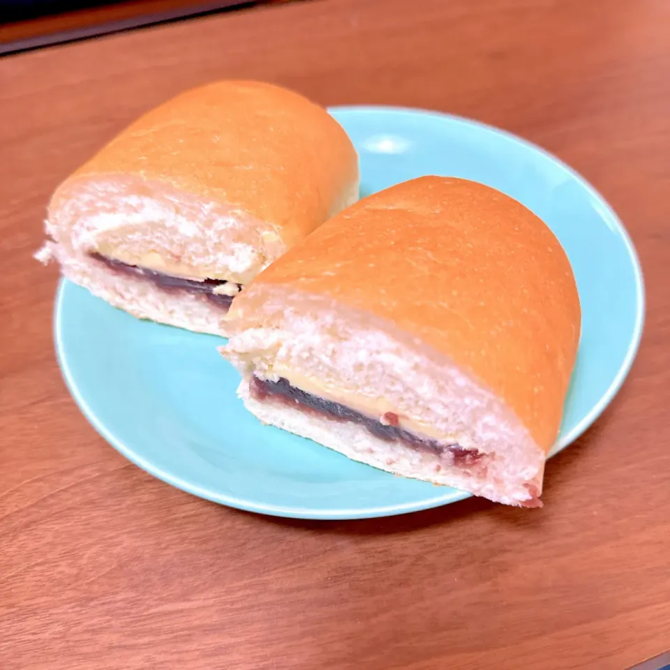 福田パンのあんバターサンド|はるとパパさん