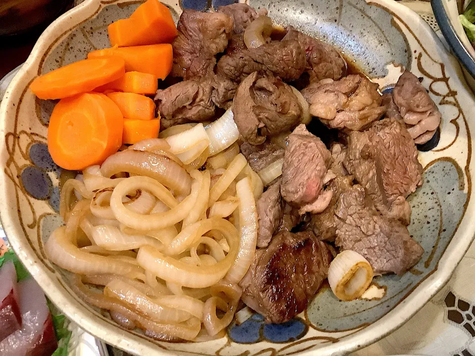 皆んな大好きお肉料理🥩😋|アライさんさん