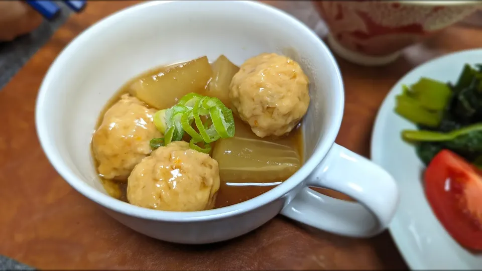 大根とつくね団子のとろとろ煮|Aya☺︎さん