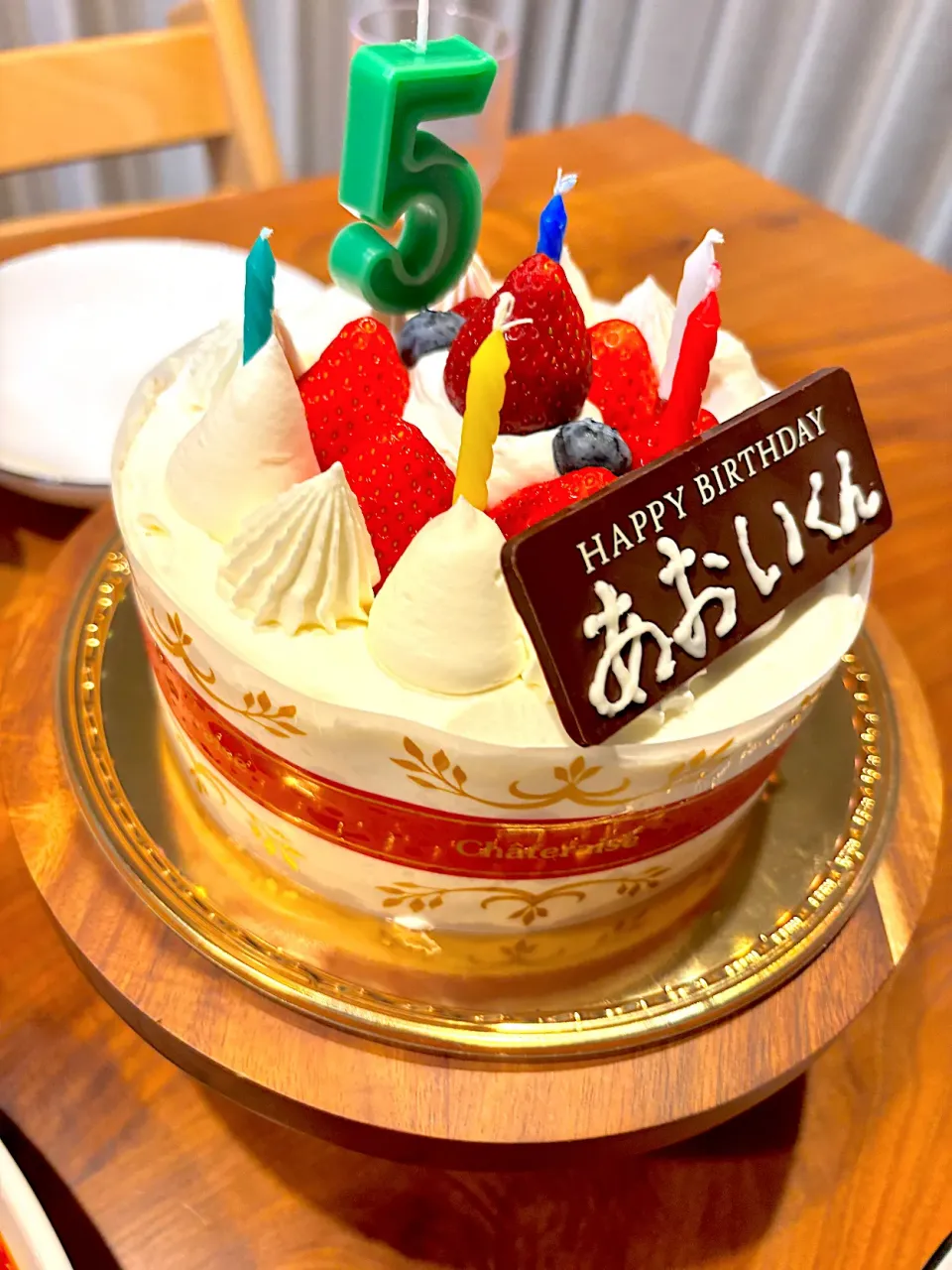 5歳バースディケーキ🎂|cocomikaさん