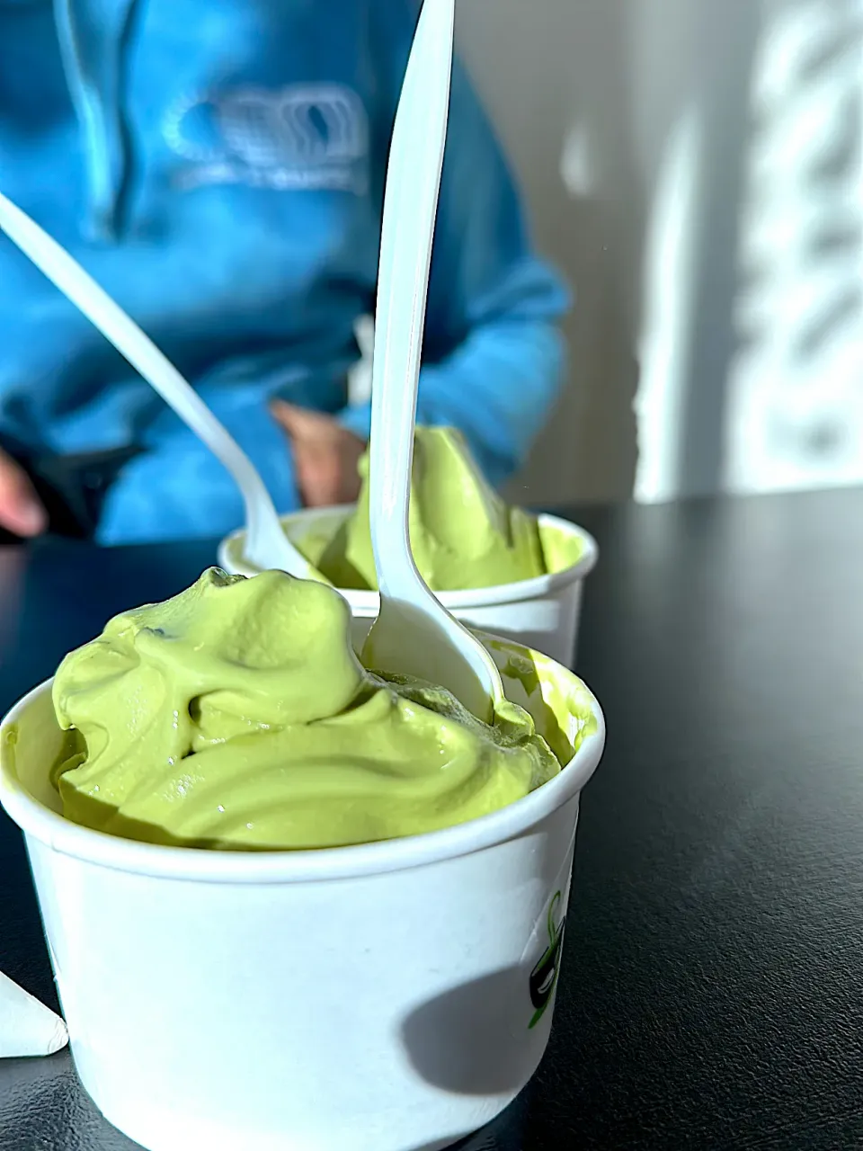 Matcha soft serve|scout o'garaさん