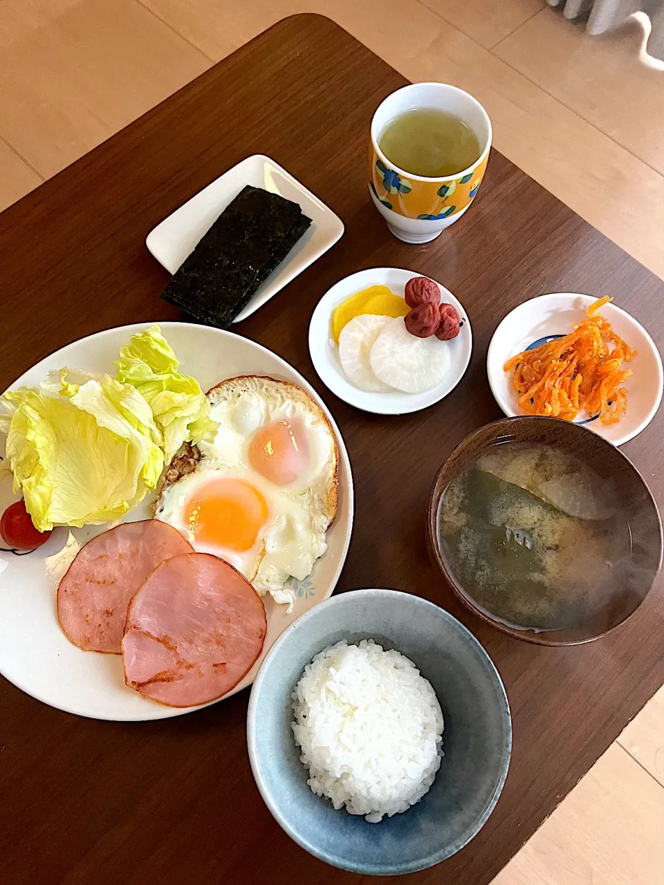 ハムエッグ定食|カリィさん