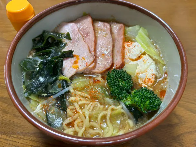 マルちゃん正麺🍜、味噌味❗️(*^o^*)✨|サソリさん