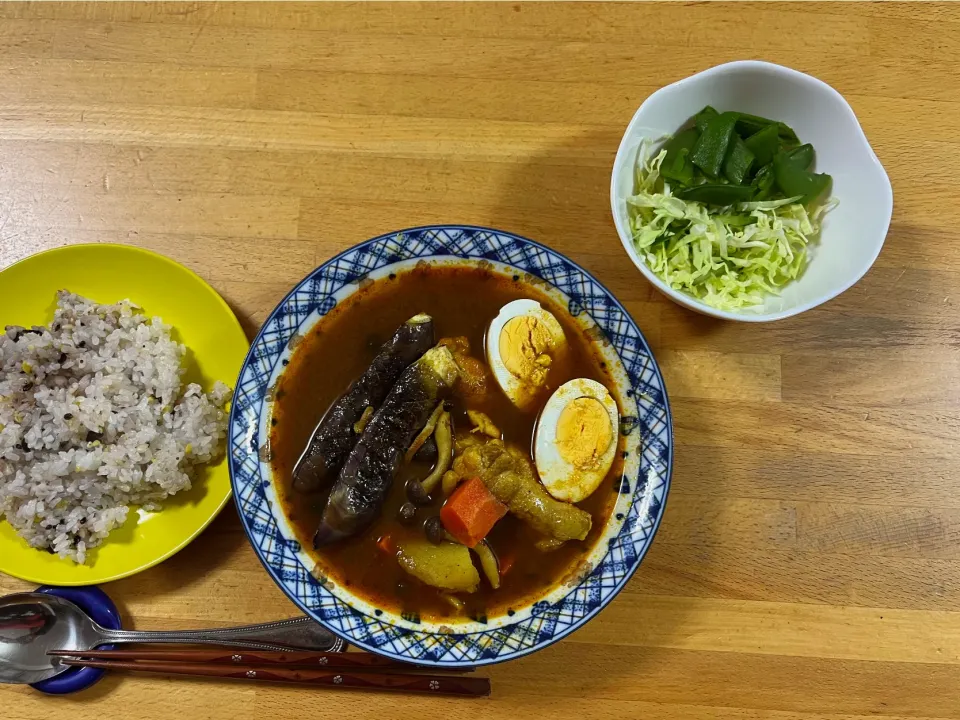 夕飯🎵スープカレー|kiyominさん