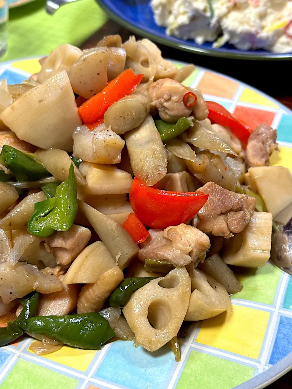 鶏肉とお野菜の甘辛炒め煮|T’s lanaiさん