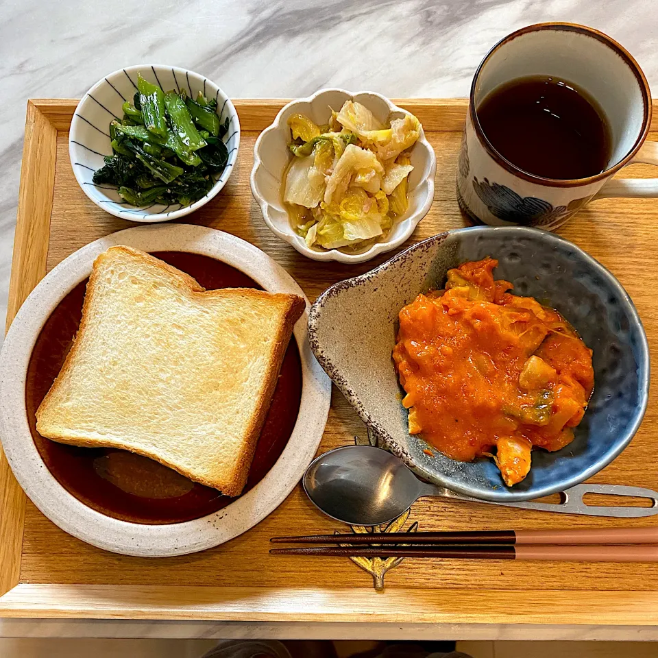 鶏肉とかぼちゃのトマトクリーム煮|なつこさん