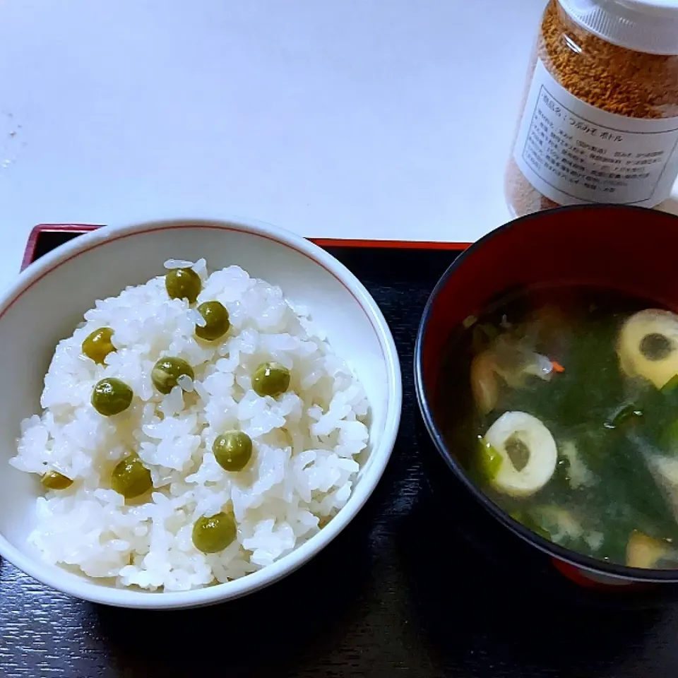 うすいえんどうの豆ご飯|あかね空さん