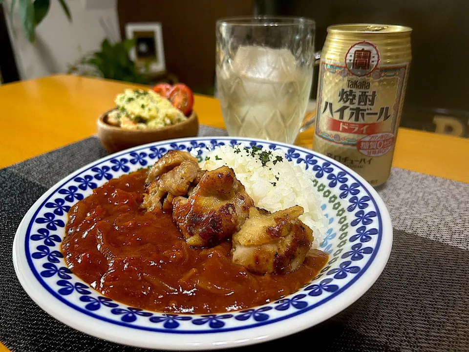 トマトチキンカレー🍅|みっきーさん