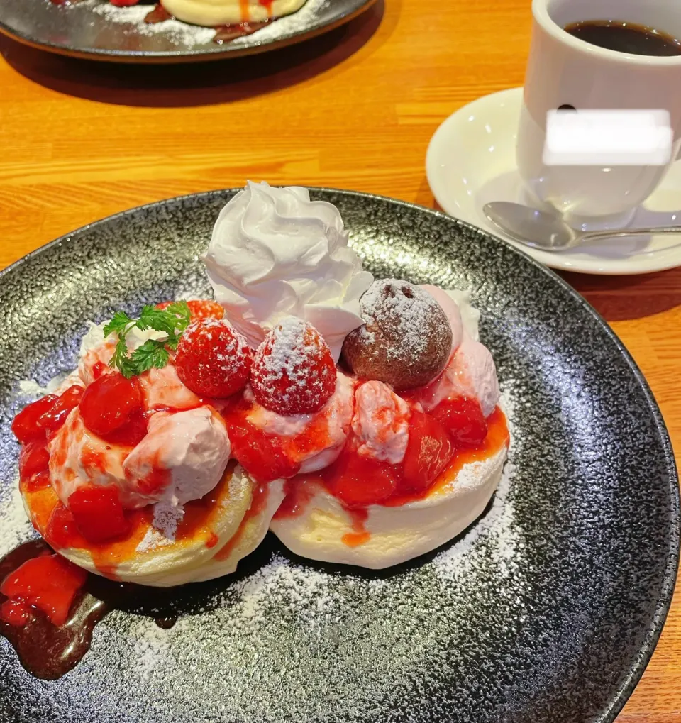 Snapdishの料理写真:先週末のパンケーキ♪|ぐぅさん