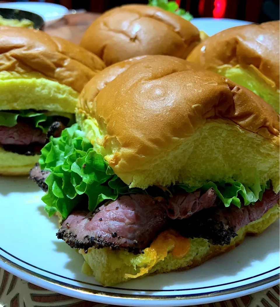 Beef blackpepper sandwich|Ahnneさん