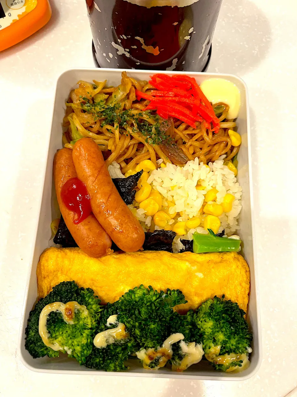 Snapdishの料理写真:パパお弁当🍱👨|みぃこさん