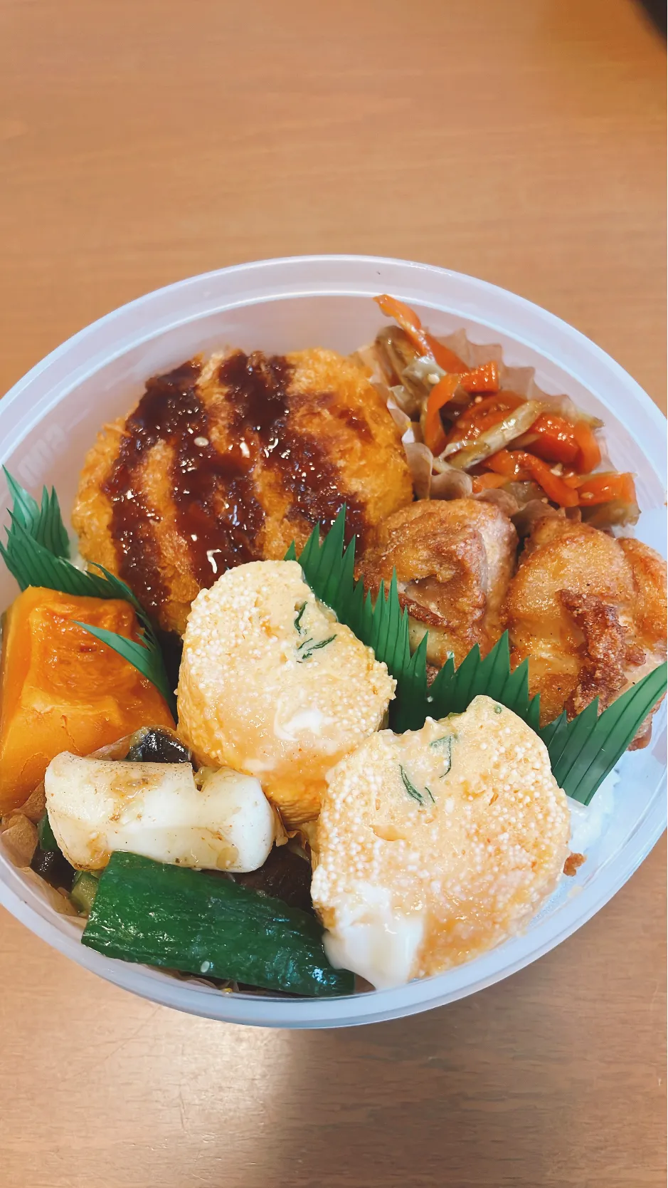 Snapdishの料理写真:今日の旦那のお弁当|sacchan( ﾐΦﻌΦ)ฅさん