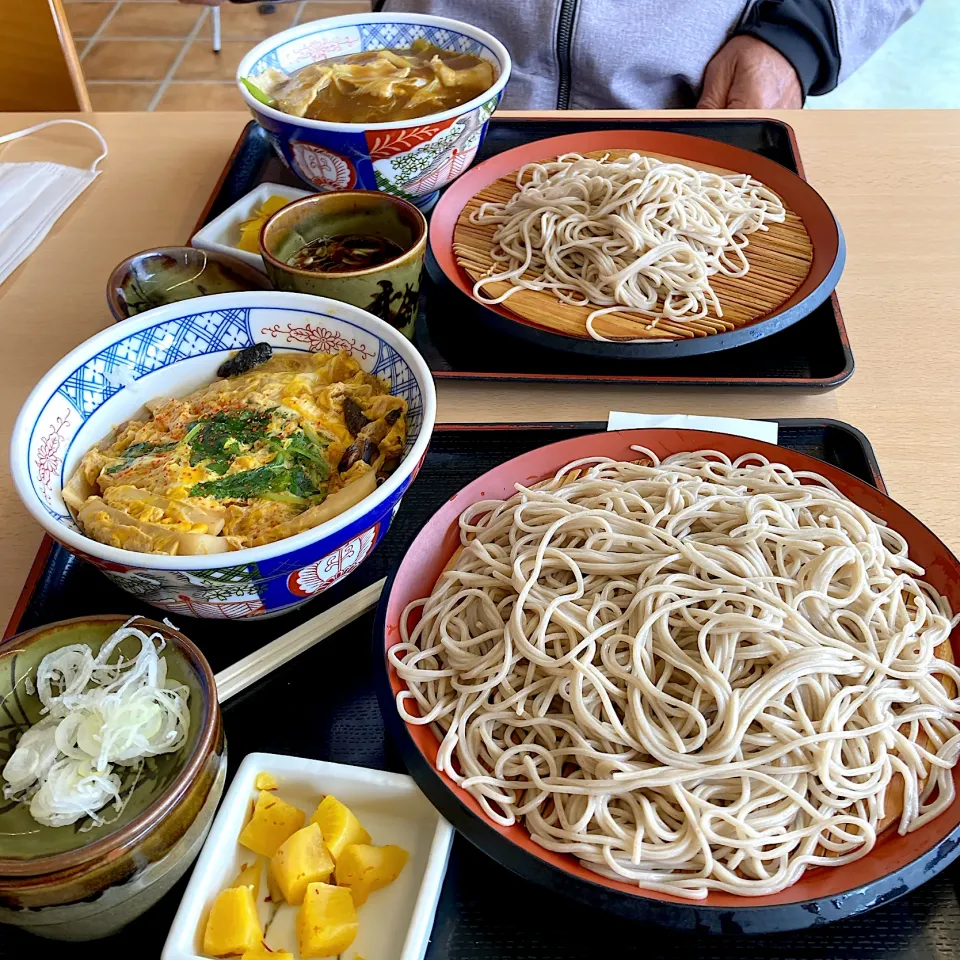 たまご丼蕎麦セット|akkoさん