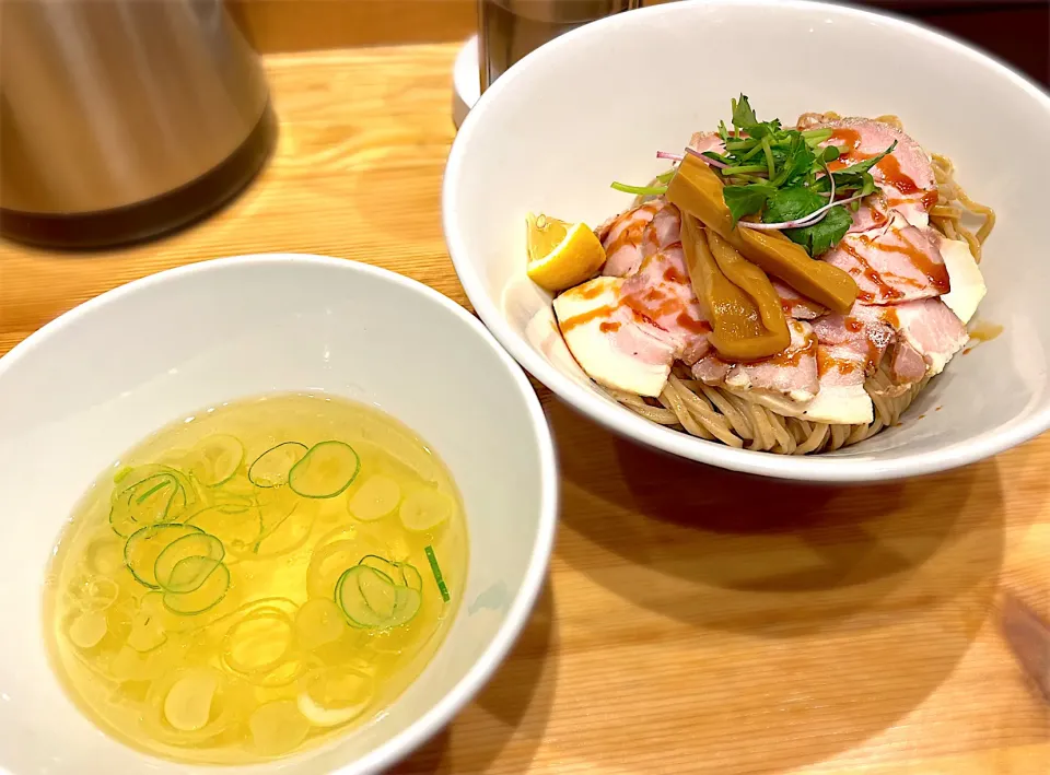 Snapdishの料理写真:特製塩つけ麺🍜|toshi,I🍴さん