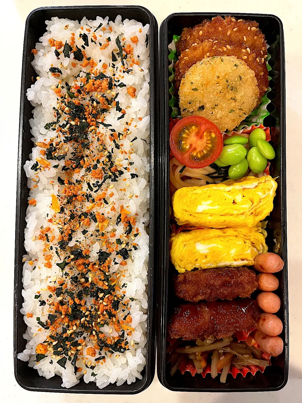 Snapdishの料理写真:2024.2.19 (月) パパのお弁当🍱|あっきーよさん