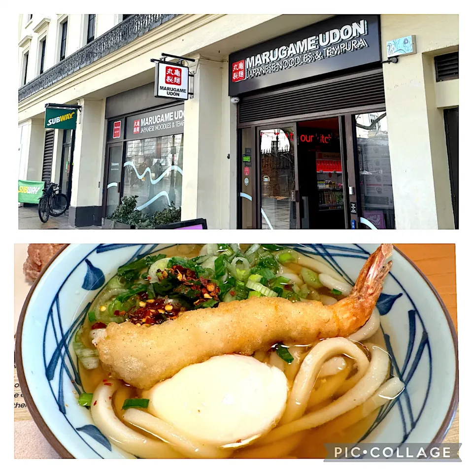 ロンドンの丸亀製麺|流線形さん