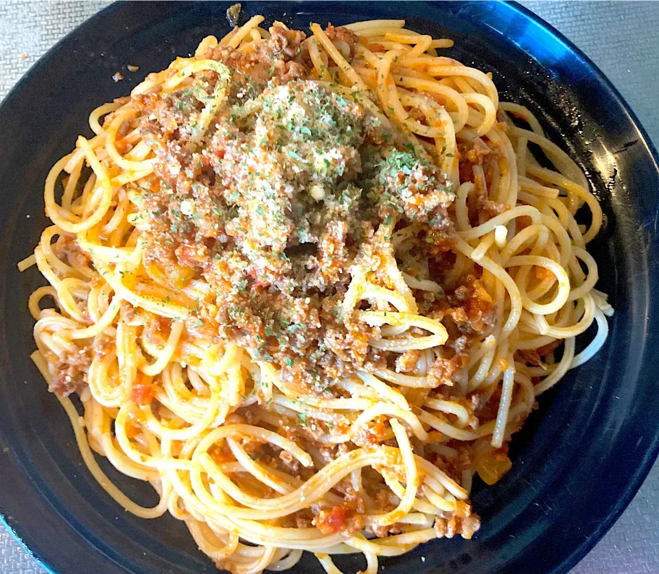 ミートソーススパゲッティ🍝|satoruさん