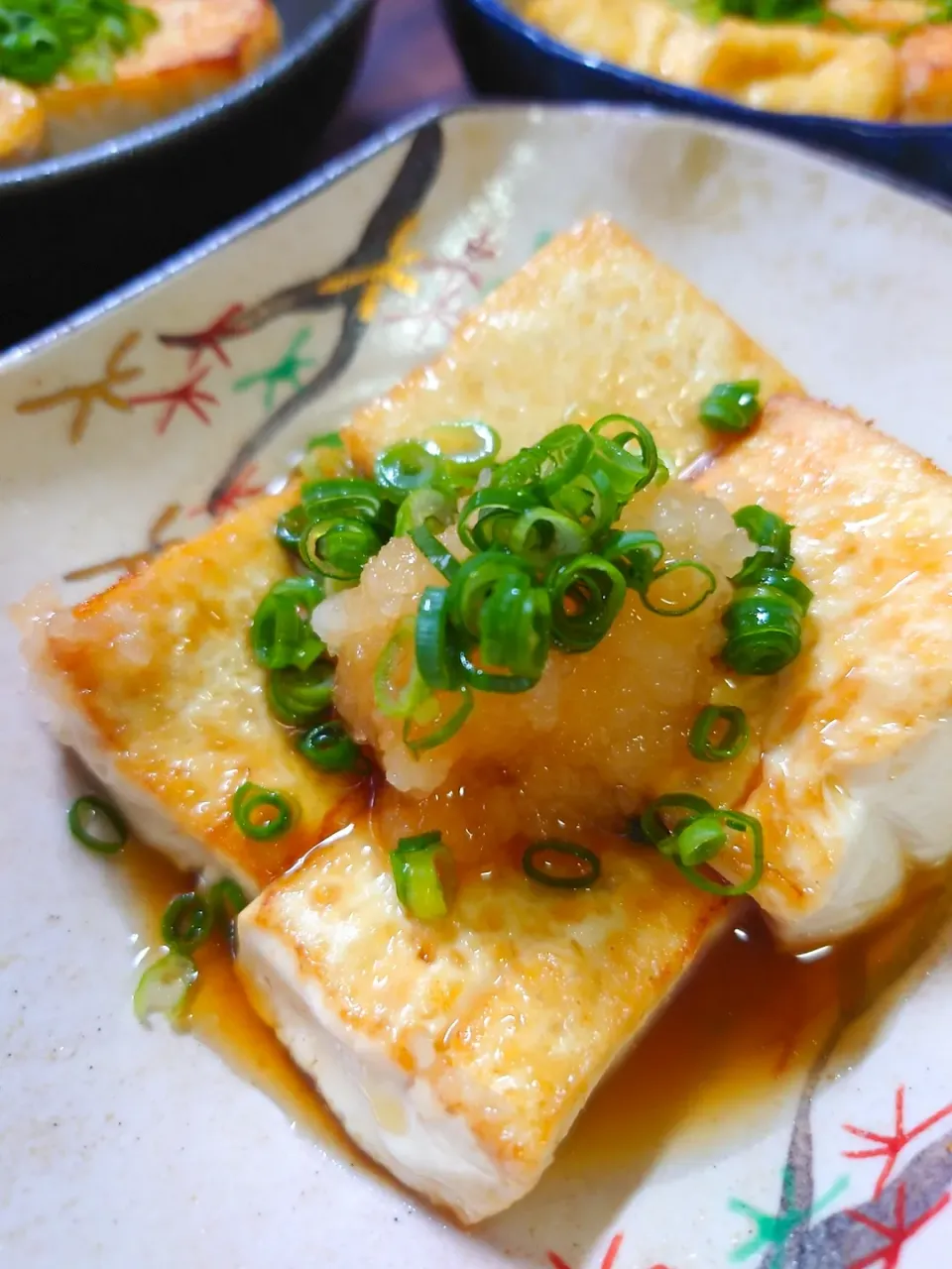 揚げだし豆腐|粉雪くるみさん