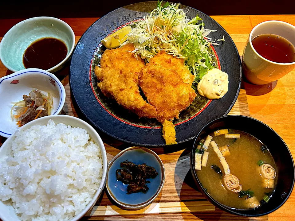 Snapdishの料理写真:旬彩和食 芳-kaguya- チキンかつ|Miyaさん