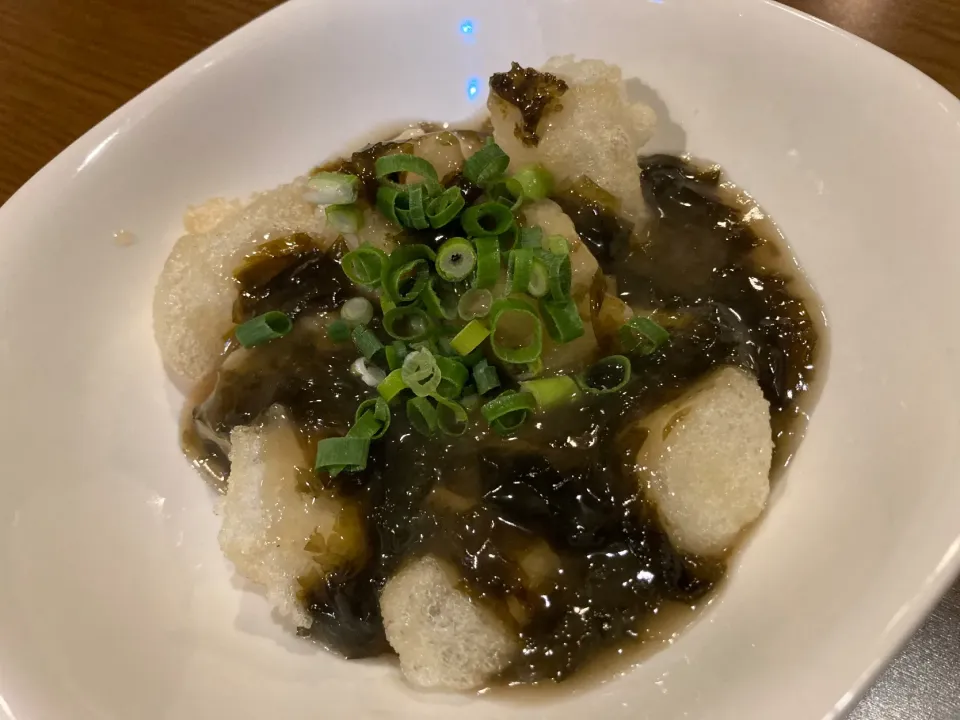 揚げ餅岩海苔あんかけ|晴れの陽さん