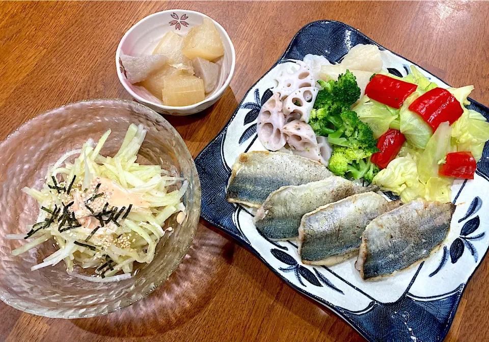 Snapdishの料理写真:今夜も 野菜たっぷり 晩ご飯|sakuramochiさん