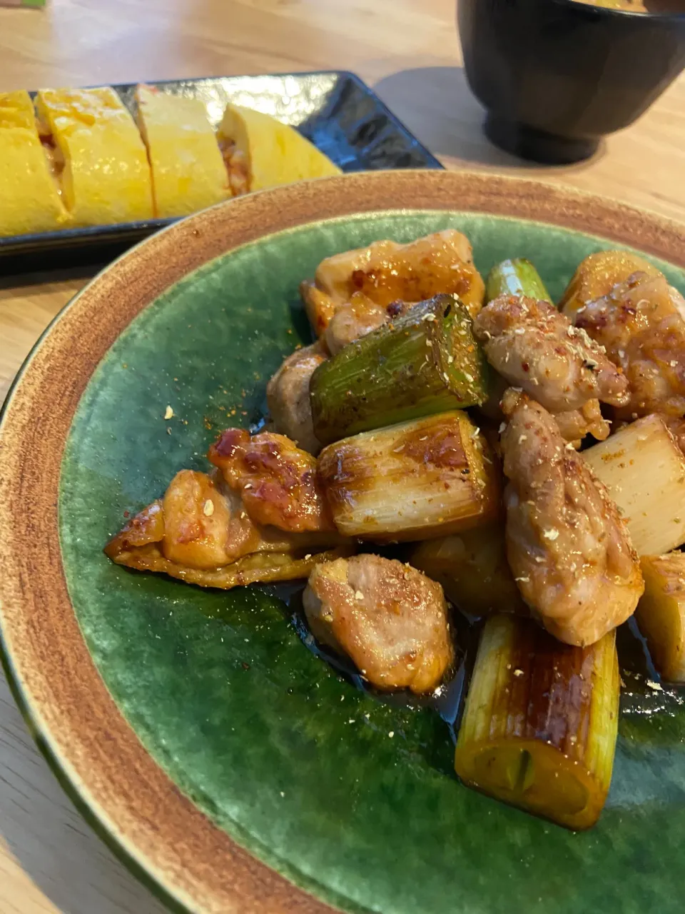 鶏肉とネギのタレ山椒焼き|がやパパさん