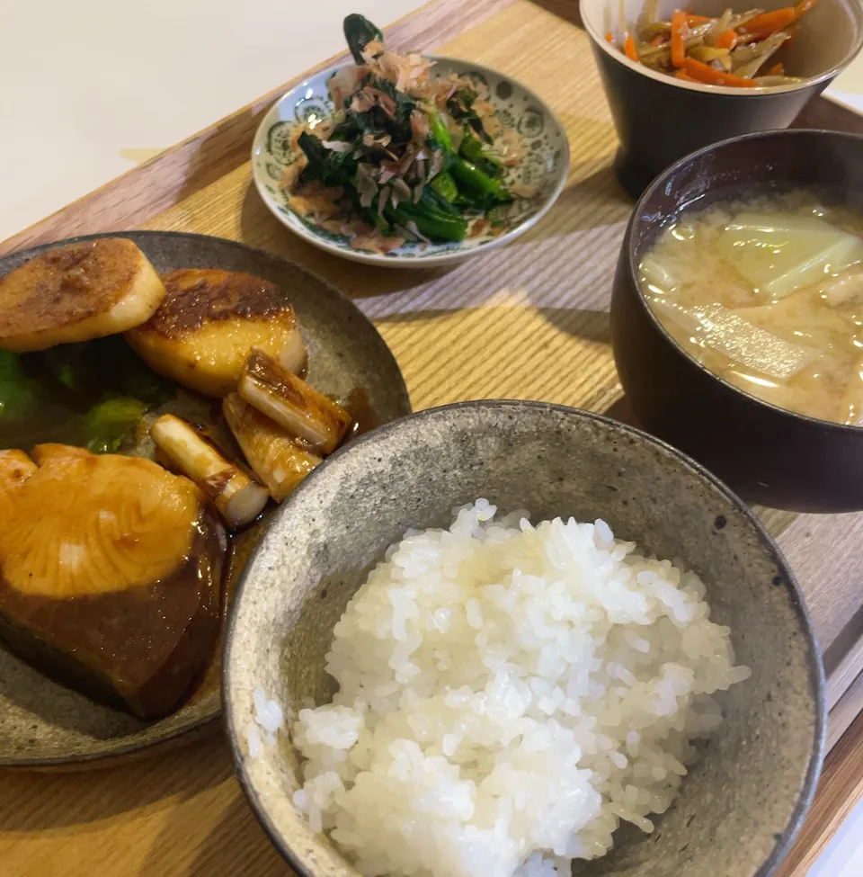 鰤の照焼き定食|pontalさん