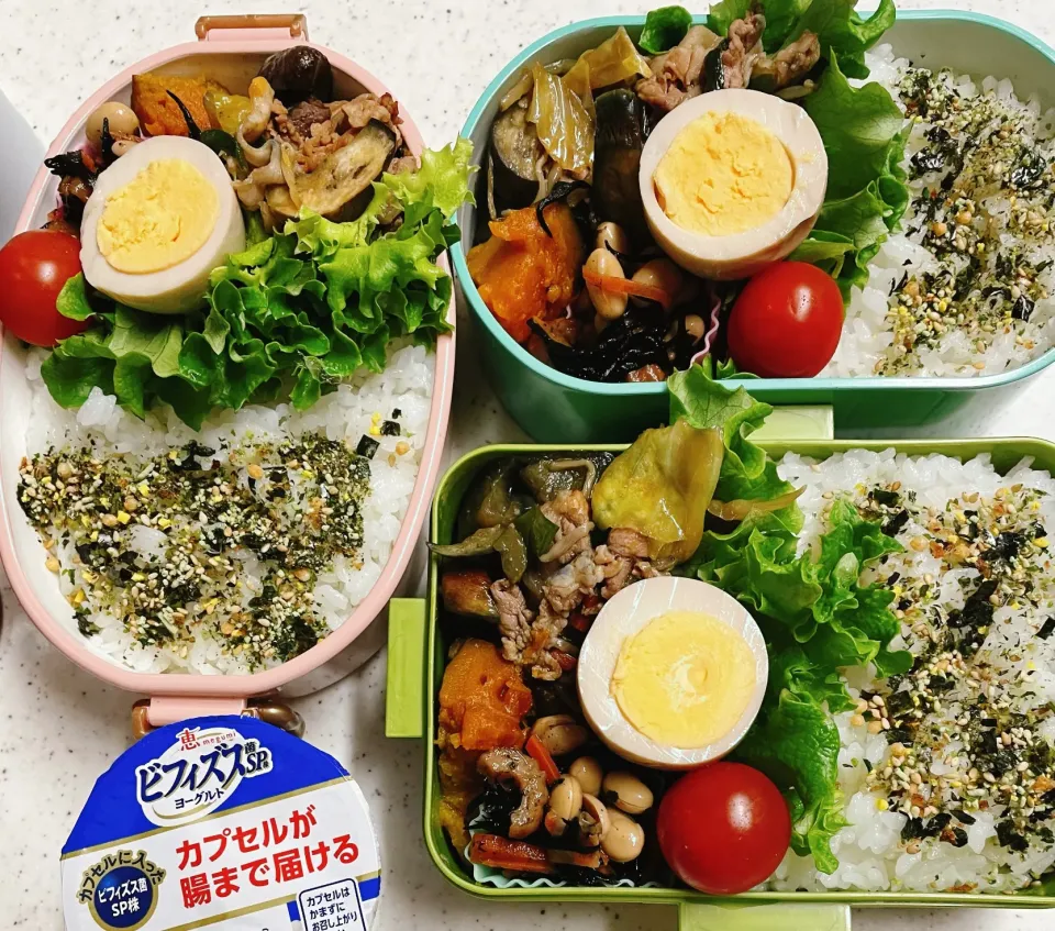 Snapdishの料理写真:今日のお仕事&学校弁当♪2024.2.22|ぐぅさん