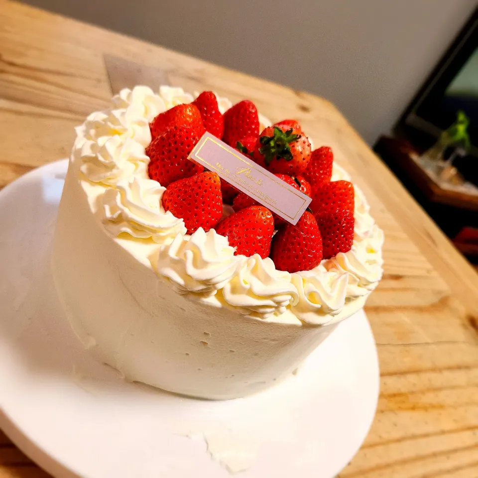 Snapdishの料理写真:いちごのケーキ🍓|wrenchさん