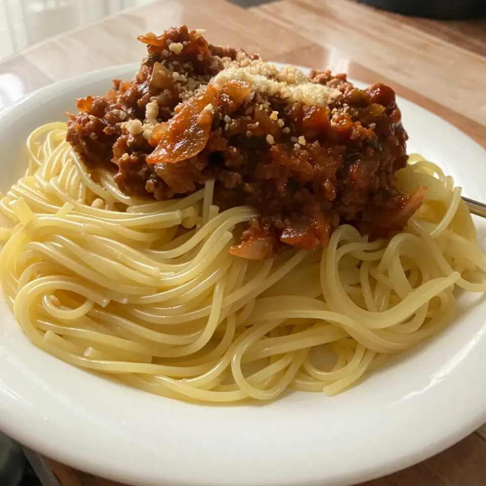 ミートソースパスタ|はるさん