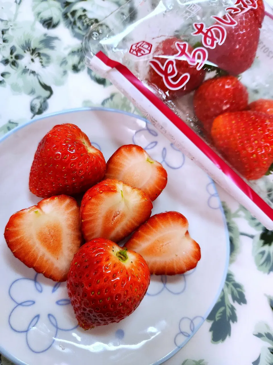 Snapdishの料理写真:🔷🍓とちあいか🍓🔷|@きなこさん