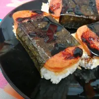 Spam musubi homemade|Ohmygoshin Kawaiiさん